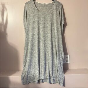 Aritzia Wilfred Free Lorelei Dress Gray Women Size L
